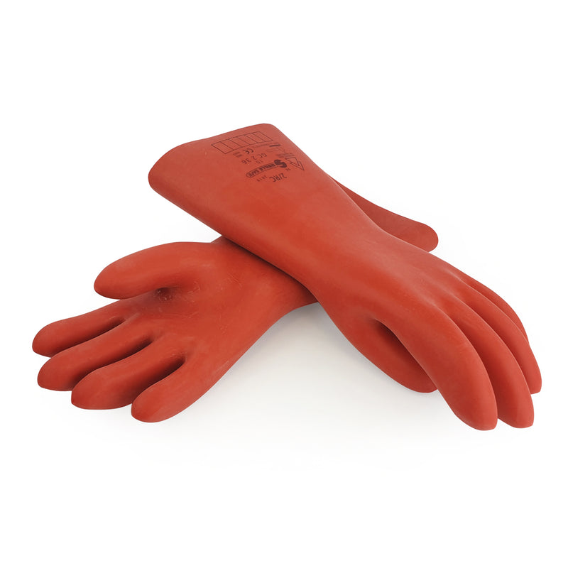 Insulating gloves (1,000V) - give mechanical strength and arc flash protection