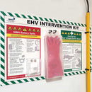EHV Vehicle Intervention Station 45kV Rescue Stick Gloves & First Aid Board