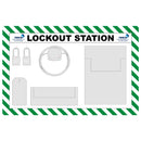 EV Lockout Station Inc 2 Padlocks Tuff Tags Pen & Cable Lockout